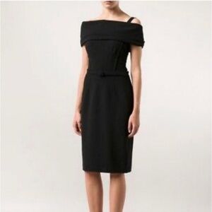 Oscar de la Renta off shoulder dress
